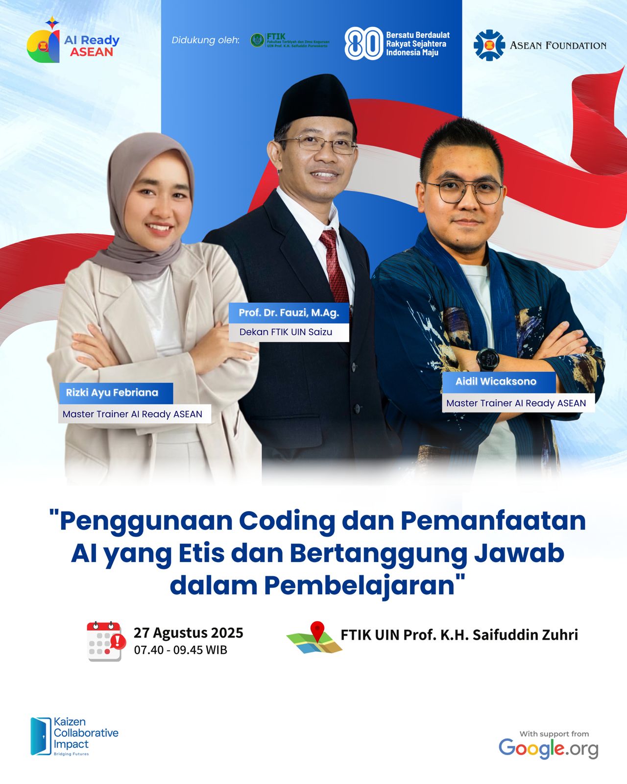 AI Ready ASEAN akan hadir di FTIK membekali Literasi Coding dan AI bagi ...