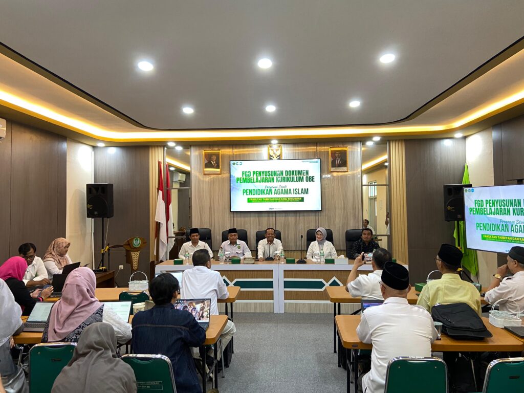 FTIK UIN Saizu Gelar FGD Penyusunan Dokumen Pembelajaran Kurikulum OBE Prodi PAI