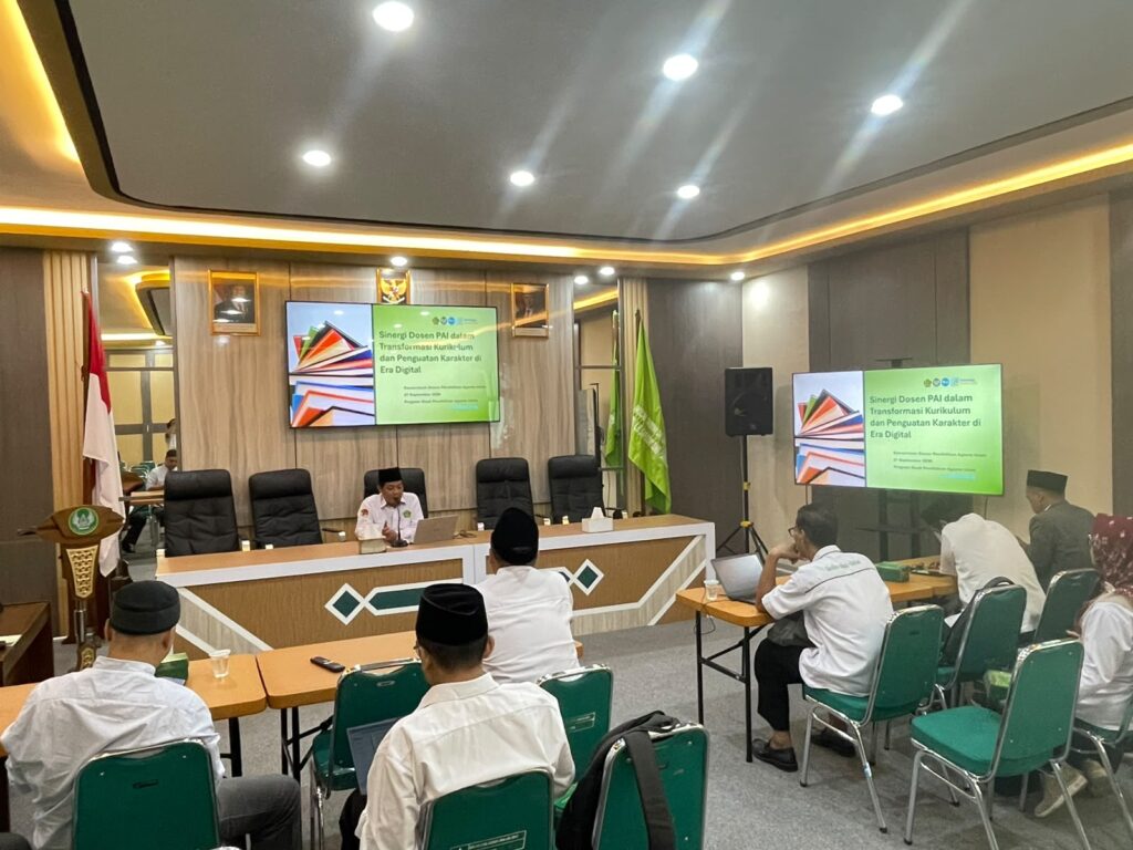 Konsorsium Prodi PAI Bahas Sinergi Dosen dalam Transformasi Kurikulum dan Penguatan Karakter di Era Digital