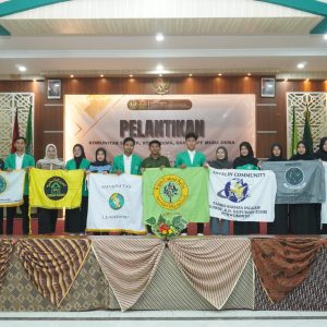FTIK UIN Saizu Lantik Komunitas, Staf SEMA, dan Staf Muda DEMA di Bulan Ramadhan