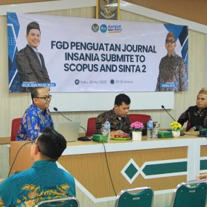 FTIK Gelar FGD Penguatan Jurnal Insania Menuju Scopus dan SINTA 2