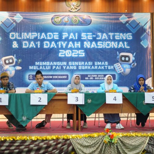 Olimpiade PAI Se-Jawa Tengah dan Lomba Da’i Da’iyah Tingkat Nasional: Wujud Komitmen FTIK UIN SAIZU dalam Mencetak Generasi Unggul