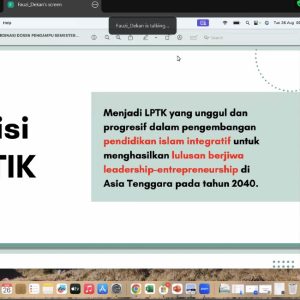 FTIK UIN Saizu Gelar Rapat Koordinasi dan Penyamaan Persepsi Dosen Pengampu Semester Gasal 2025/2026