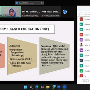 Diskusi Rutin Dosen FTIK: Transformasi Kurikulum Perguruan Tinggi Menuju Outcome-Based Education