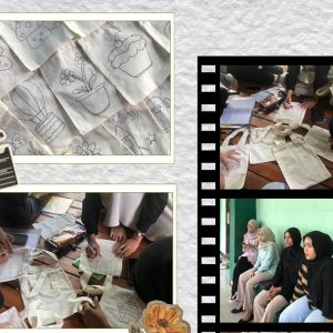 Latihan Menggambar Sanggar Atap Langit, Ruang Kreatif Mahasiswa UIN Saizu Purwokerto Terus Bertumbuh