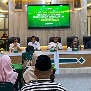 Prodi PPG FTIK UIN Saizu Gelar FGD Penyusunan Dokumen Pembelajaran Kurikulum OBE