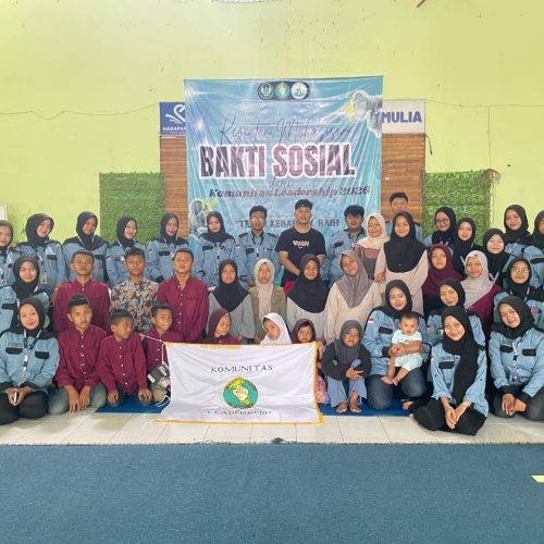 Tebar Kepedulian dan Semangat Berbagi, Komunitas Leadership Gelar Bakti Sosial di Panti Asuhan
