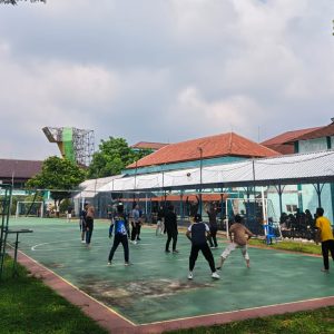 SIGMA Sport Volly Ball Jadi Ruang Kebersamaan dan Sportivitas Mahasiswa Tadris Matematika