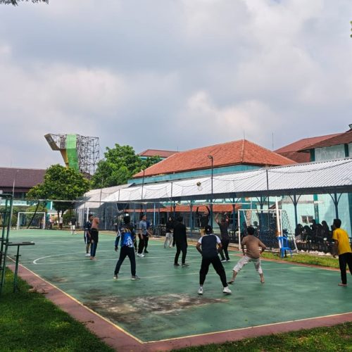 SIGMA Sport Volly Ball Jadi Ruang Kebersamaan dan Sportivitas Mahasiswa Tadris Matematika