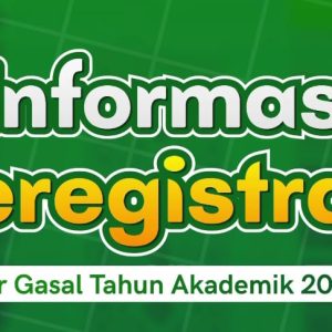 PENGUMUMAN HEREGISTRASI SEMESTER GASAL TAHUN AKADEMIK 2026/2027