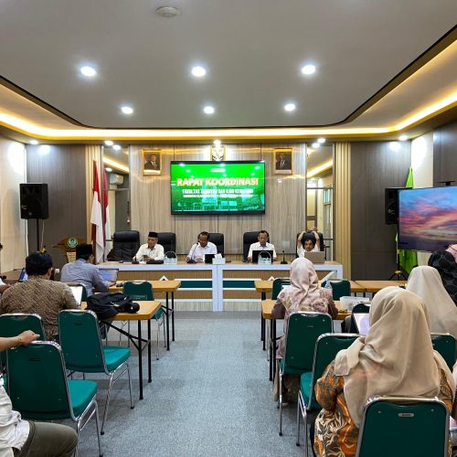 Dorong Sinergi dan Penguatan Program, FTIK Gelar Rapat Koordinasi