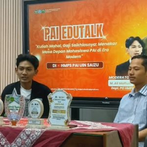 PAI EDUTALK HMPS PAI UIN Saizu Bahas Tantangan dan Prospek Karier Mahasiswa PAI di Era Modern