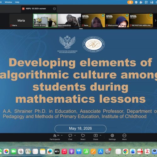 Mahasiswa Tadris Matematika UIN Saizu Belajar Budaya Algoritmik Bersama Akademisi Rusia