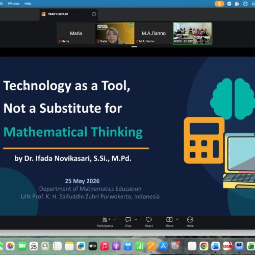 Kolaborasi Akademik Global, Mahasiswa Rusia Ikuti International Team Teaching Tadris Matematika UIN Saizu